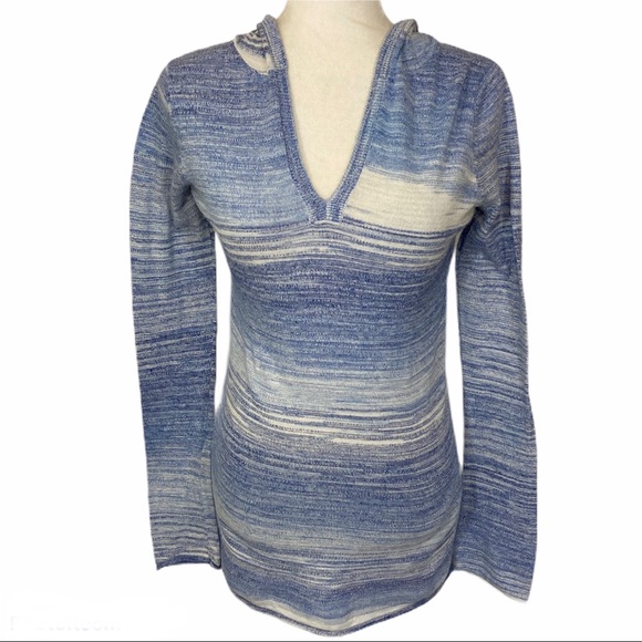 Prana Tops - Prana Nina blue ombré space dye hoodie sweater Prana Tops - Prana Nina blue ombré space dye hoodie sweater